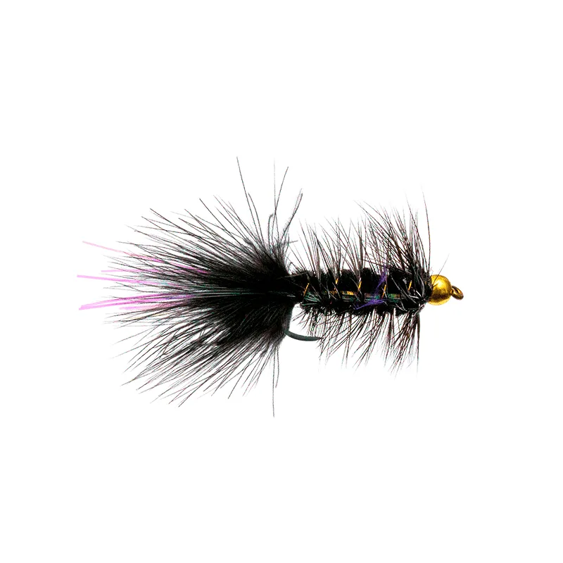 Bead Head Flashabou Bugger Black