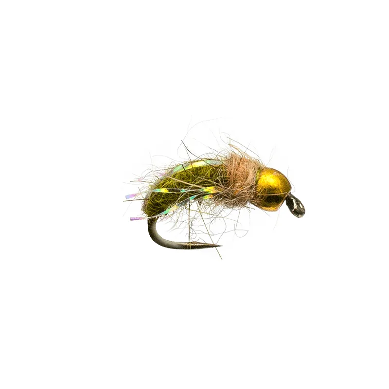 Bead Head Sparkle Caddis Olive
