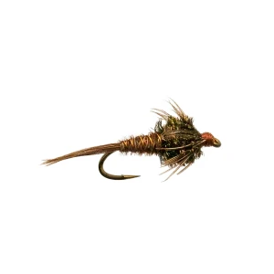 Hand-tied flies from the Taprobane bench