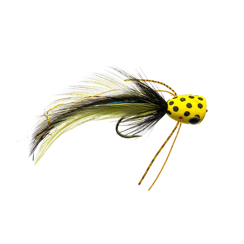 Popper Poppin Bug Yellow & Black