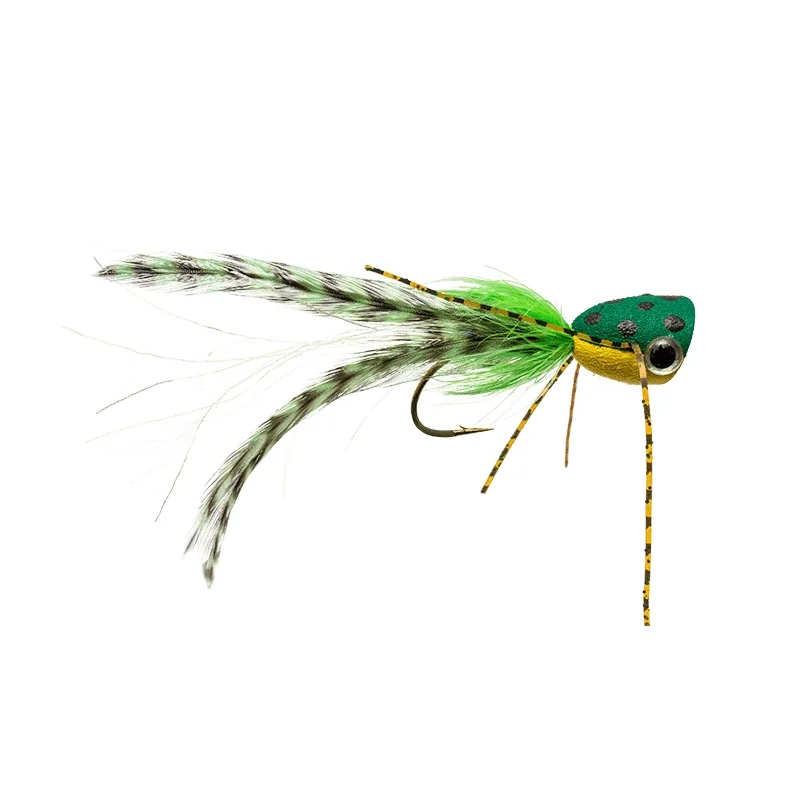 Popper Poppin Bug Yellow & Green