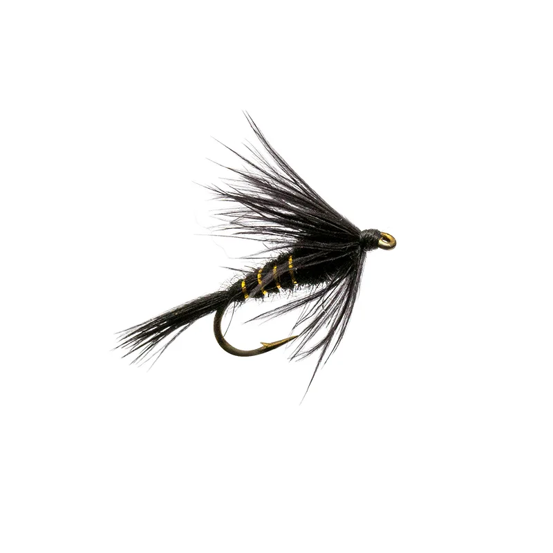 Soft Hackle Hare's Ear Black (2)